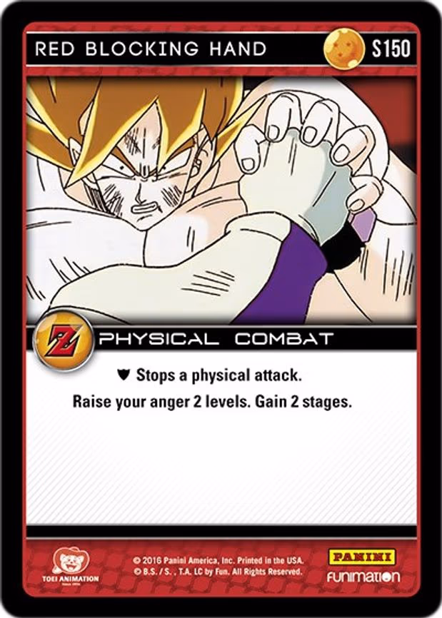 Red Blocking Hand - Starter (S150)