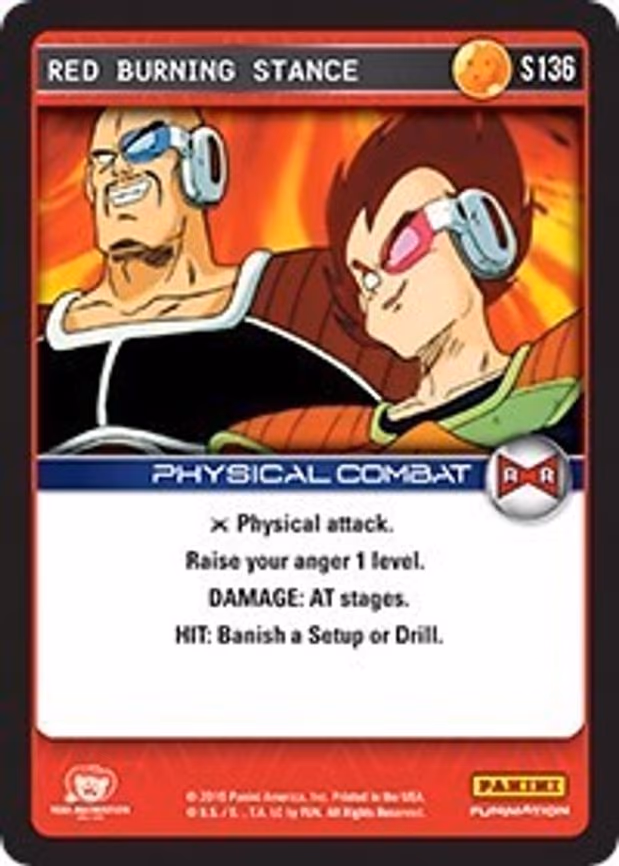 Red Burning Stance - Starter (S136)