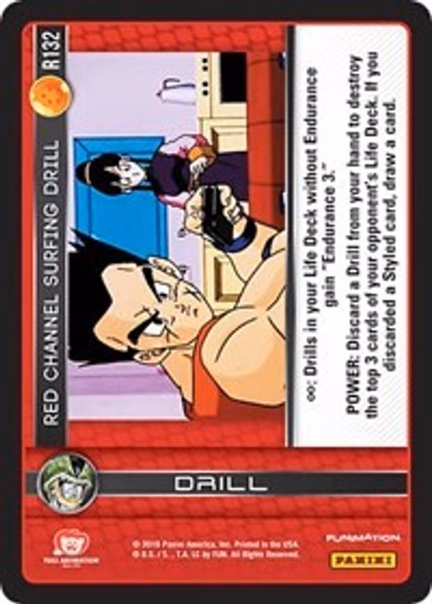 Red Channel Surfing Drill - Rare (R132)