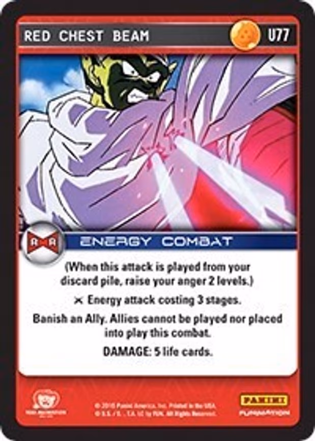 Red Chest Beam - Uncommon (U77)