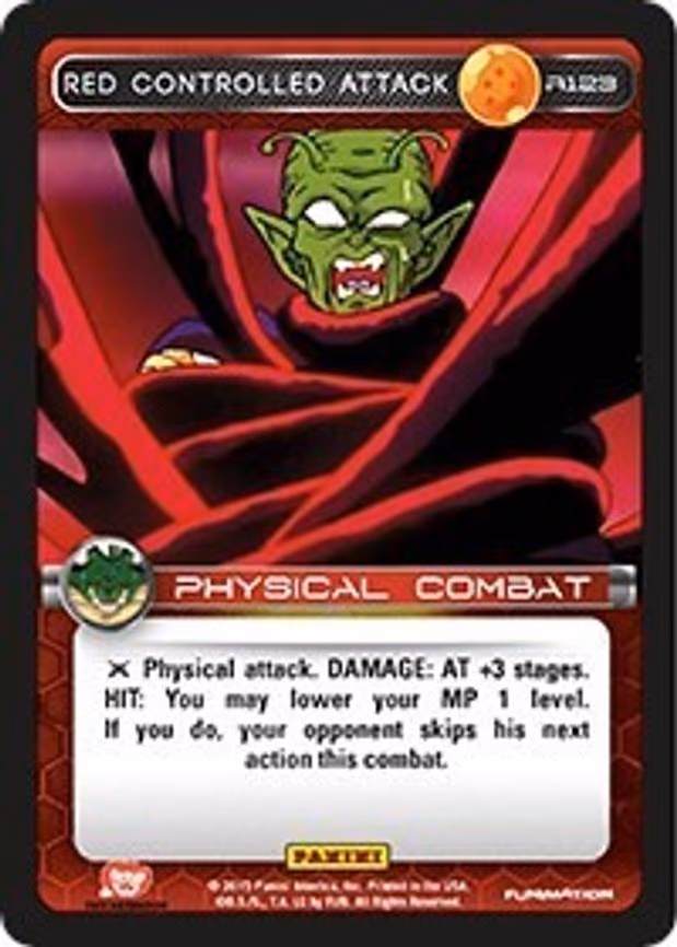 Red Controlled Attack - Rare (R123)