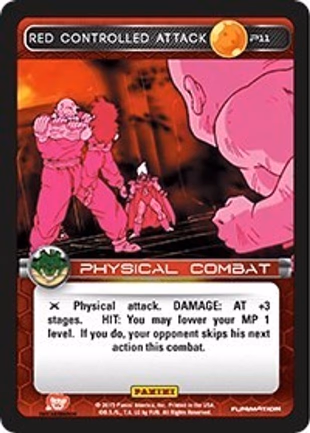 Red Controlled Attack (Heroes & Villains) - Promo (P11)