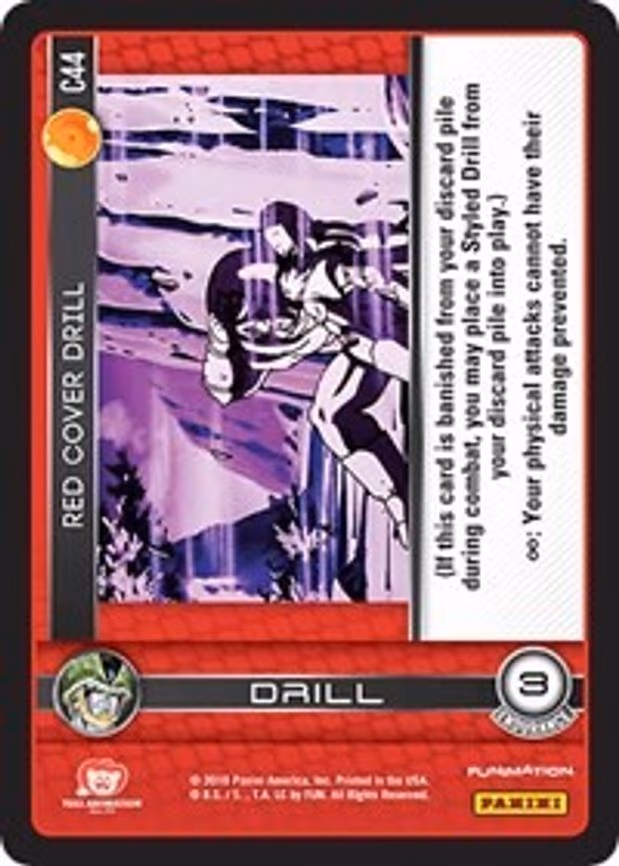 Red Cover Drill - Common (C44)