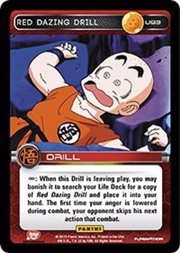 Red Dazing Drill - Uncommon (U93)