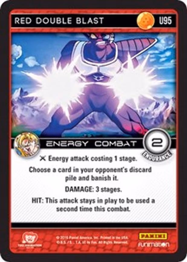 Red Double Blast - Uncommon (U95)