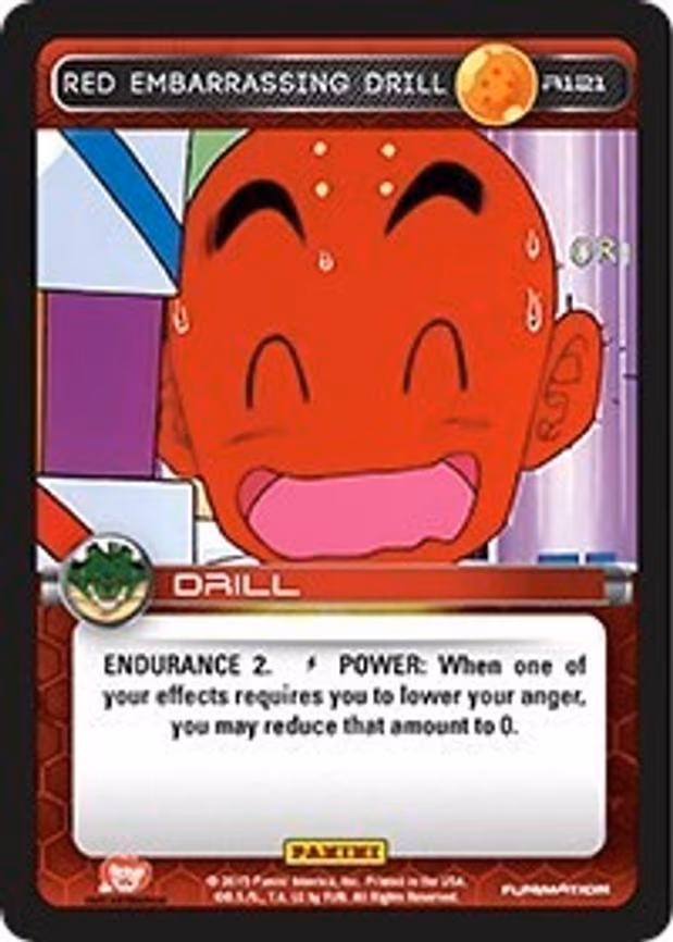 Red Embarrassing Drill - Rare (R121)