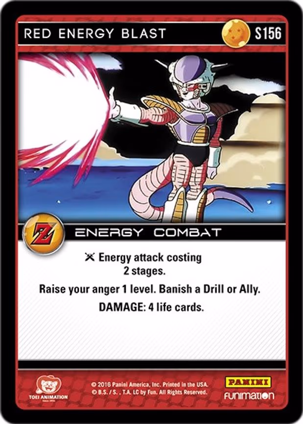 Red Energy Blast - Starter (S156)
