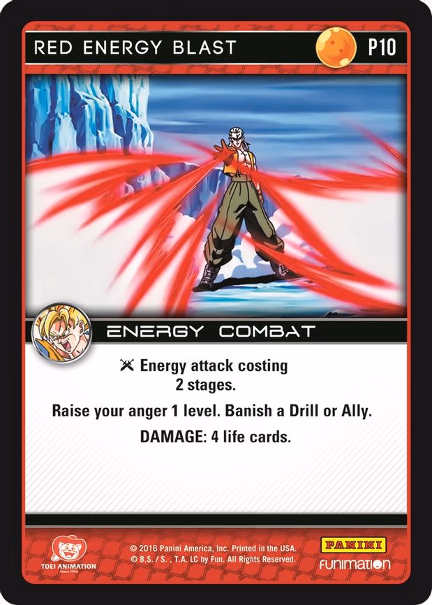 Red Energy Blast (Vengeance) - Promo (P10)