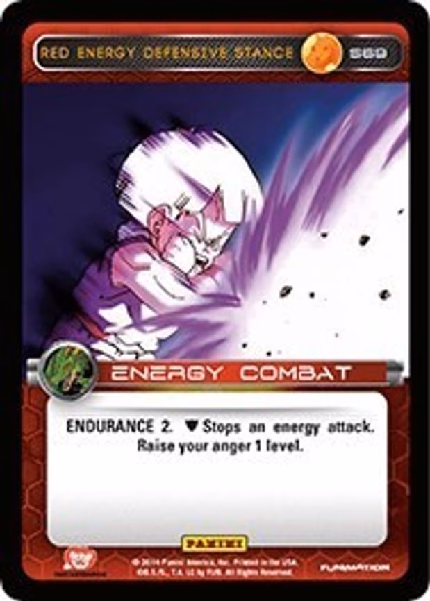 Red Energy Defensive Stance - Starter (S69)