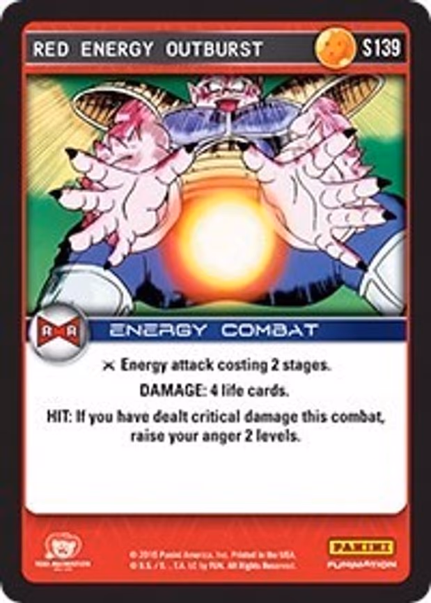 Red Energy Outburst - Starter (S139)