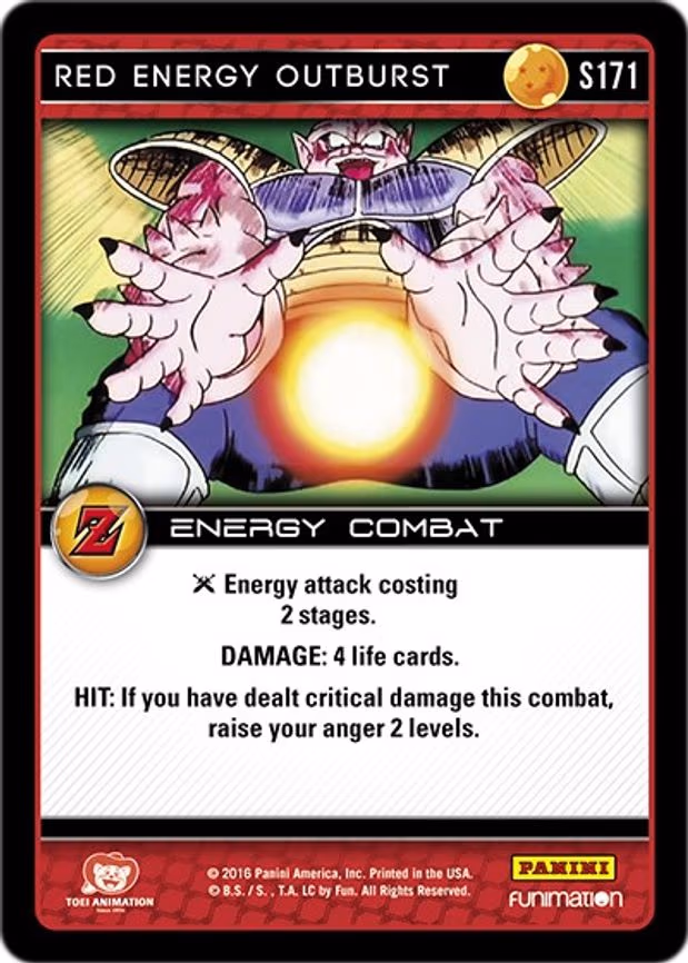 Red Energy Outburst - Starter (S171)