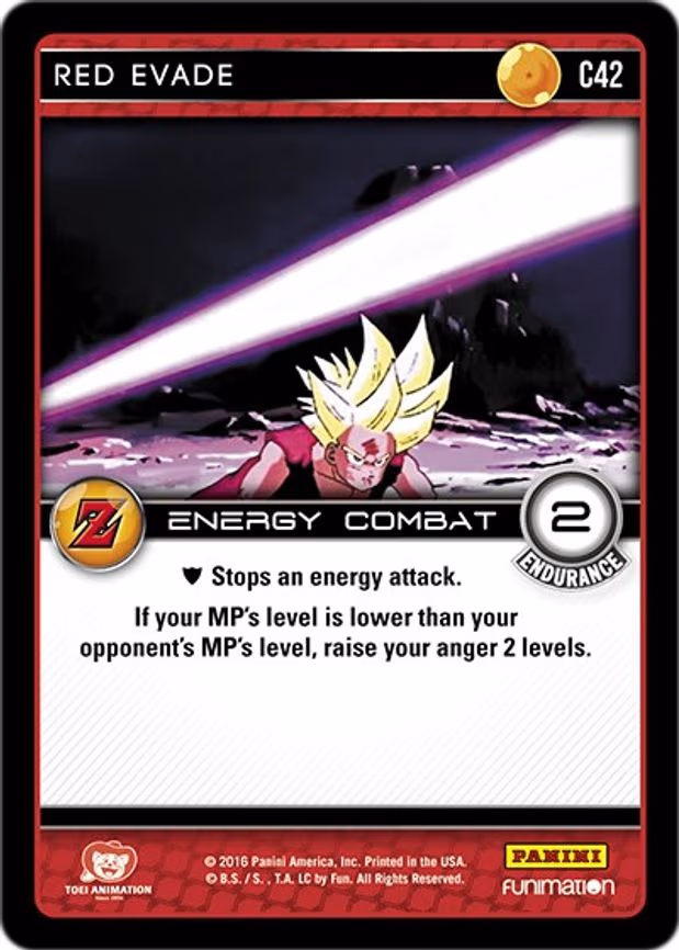 Red Evade - Common (C42)