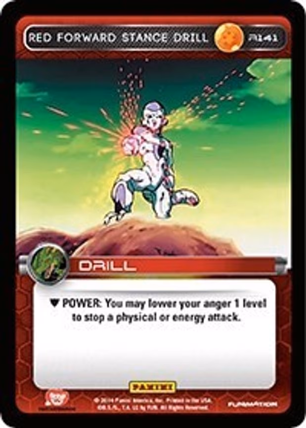 Red Forward Stance Drill - Rare (R141)