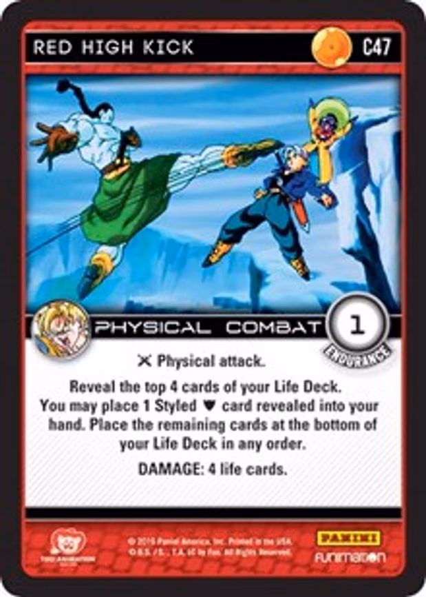 Red High Kick - Common (C47)