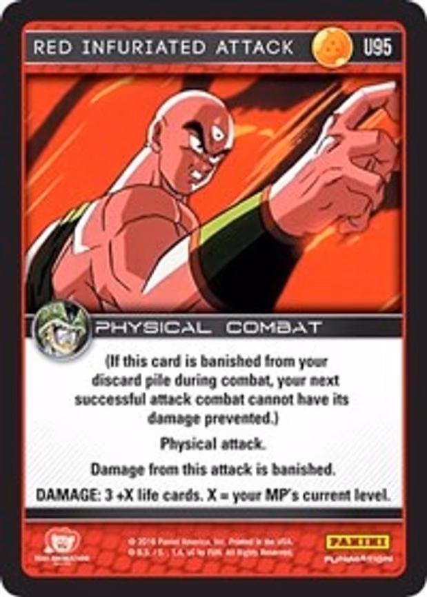 Red Infuriated Attack - Uncommon (U95)