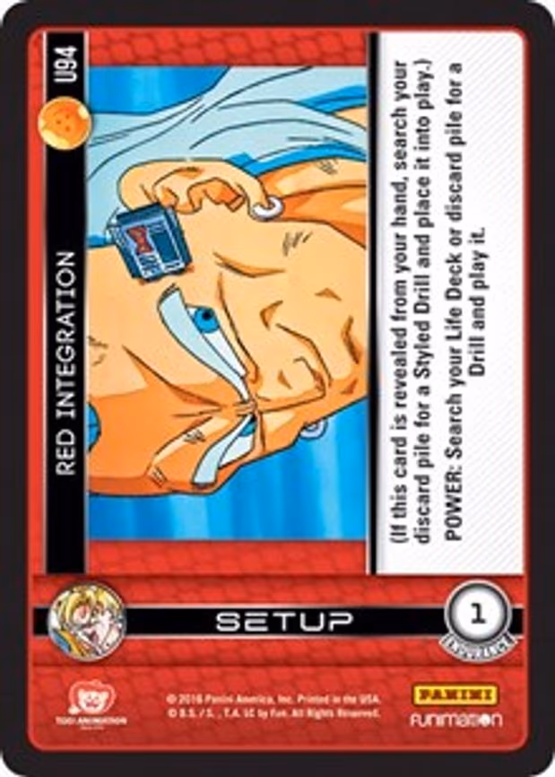 Red Integration - Uncommon (U94)