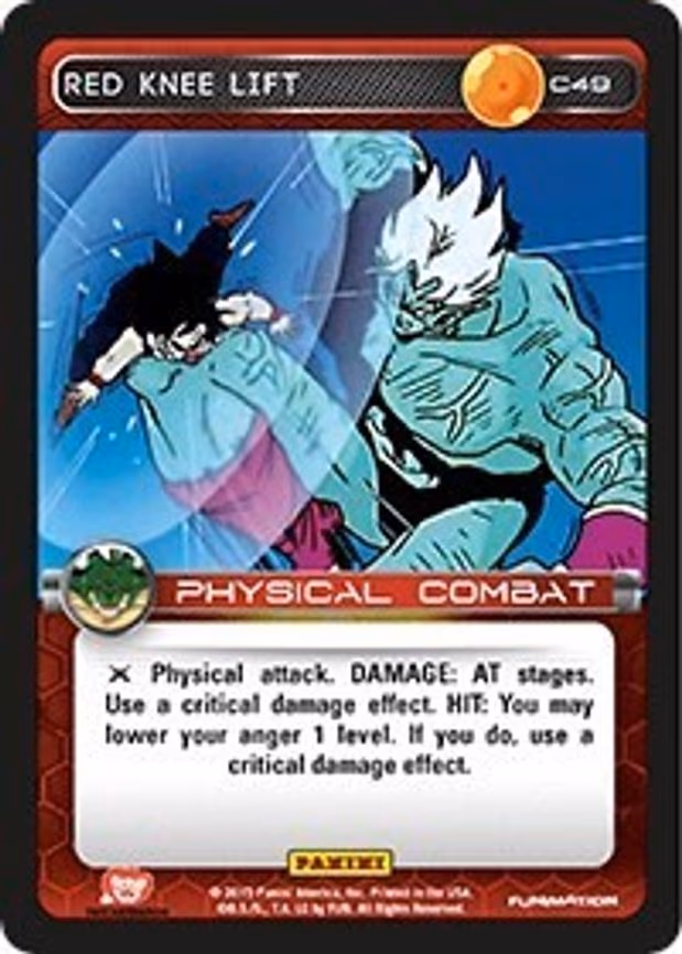 Red Knee Lift - Common (C49)