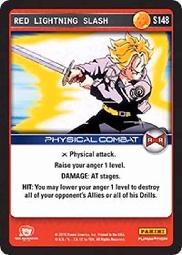 Red Lightning Slash - Starter (S148)