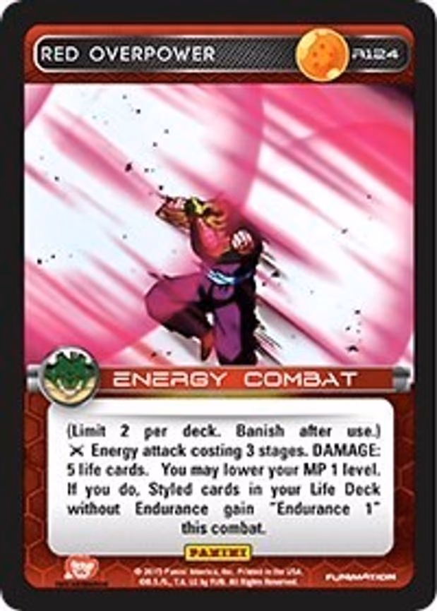 Red Overpower - Rare (R124)