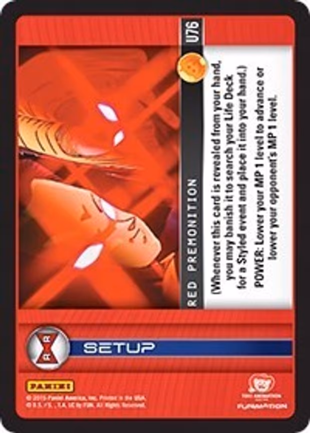Red Premonition - Uncommon (U76)