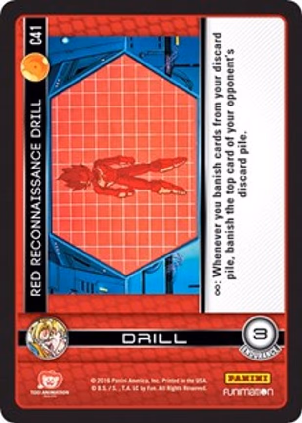 Red Reconnaissance Drill - Common (C41)