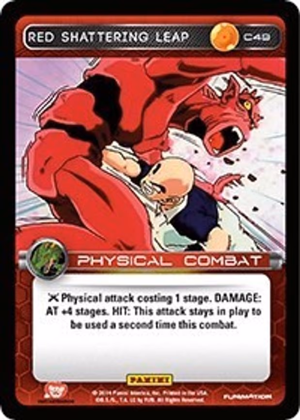 Red Shattering Leap
