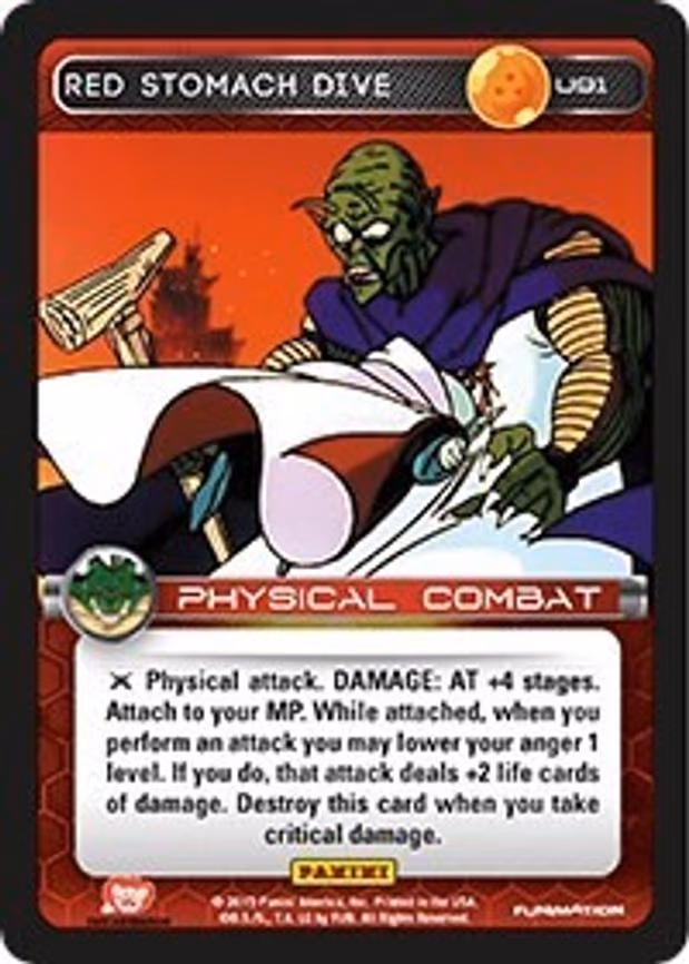 Red Stomach Dive - Uncommon (U91)