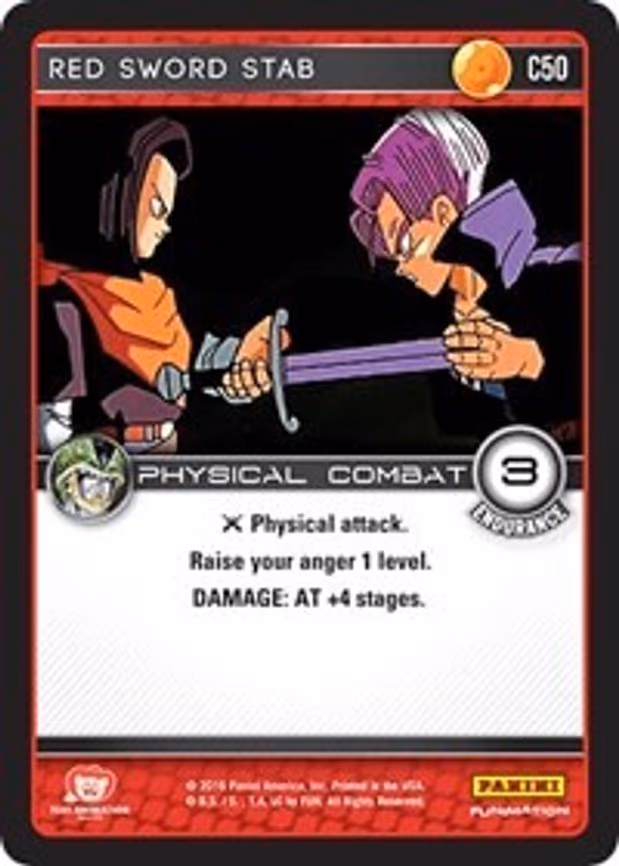 Red Sword Stab - Common (C50)