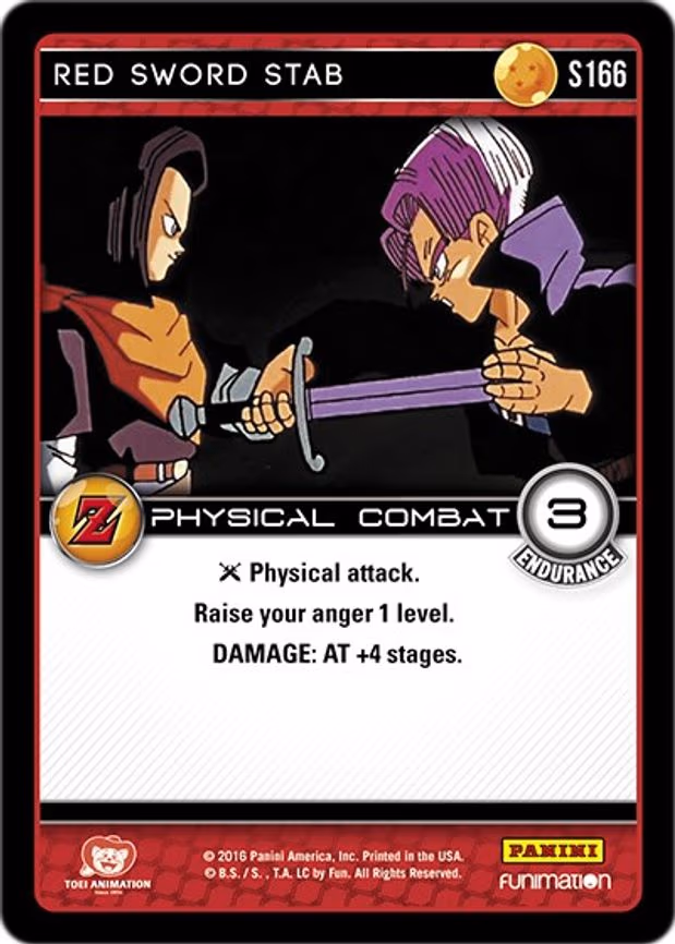 Red Sword Stab - Starter (S166)