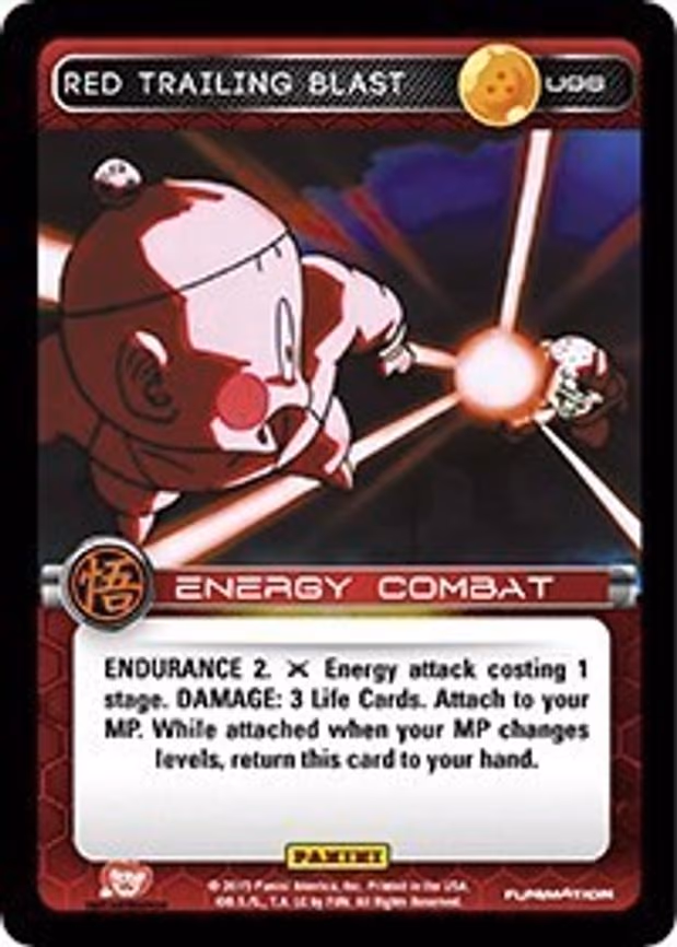 Red Trailing Blast - Uncommon (U96)