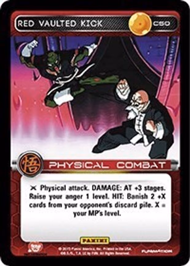 Red Vaulted Kick - Common (C50)