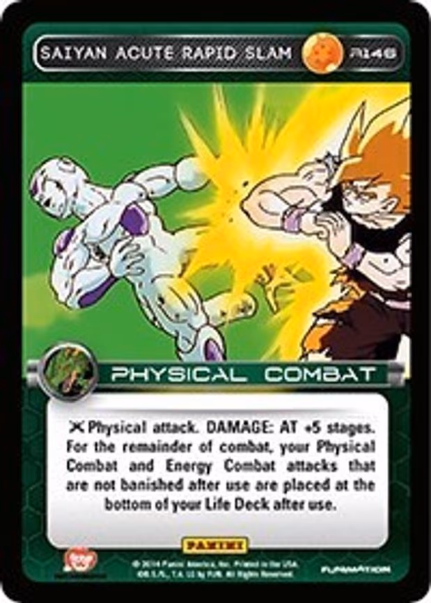 Saiyan Acute Rapid Slam - Rare (R146)