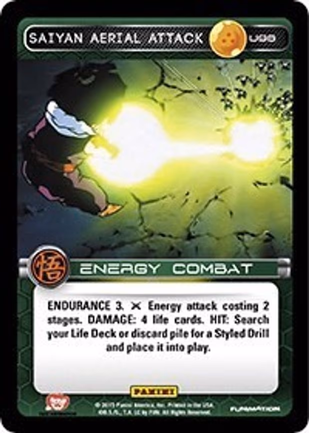 Saiyan Aerial Attack - Uncommon (U98)