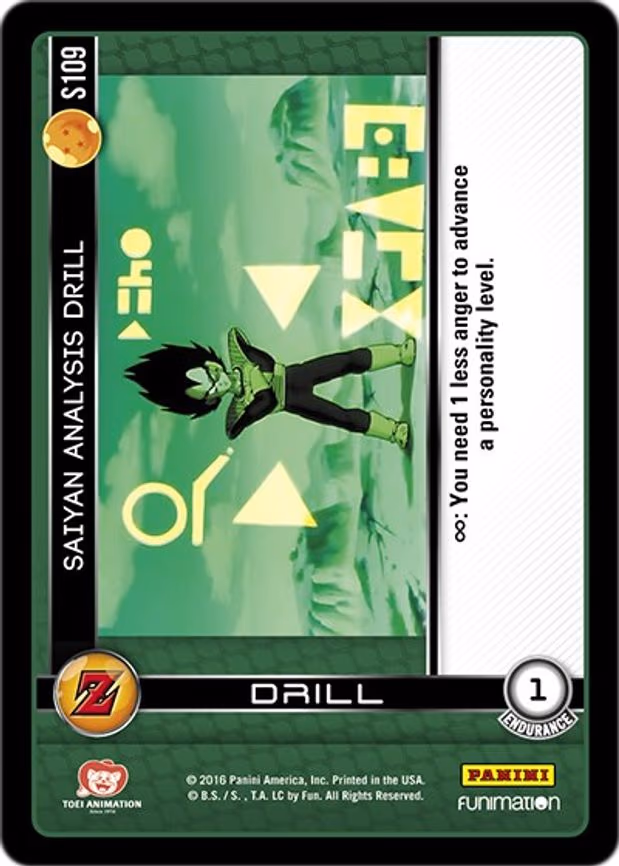 Saiyan Analysis Drill - Starter (S109)