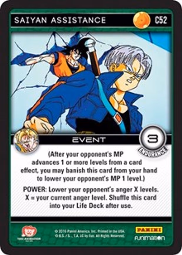 Saiyan Assistance - Common (C52)