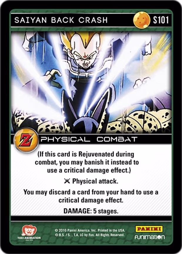 Saiyan Back Crash - Starter (S101)