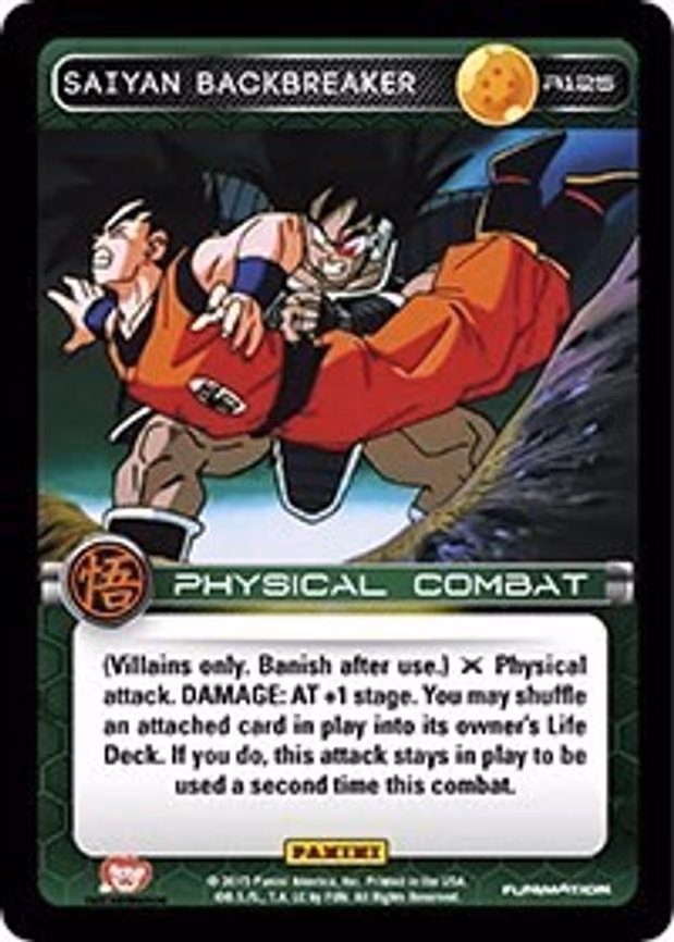Saiyan Backbreaker - Rare (R125)