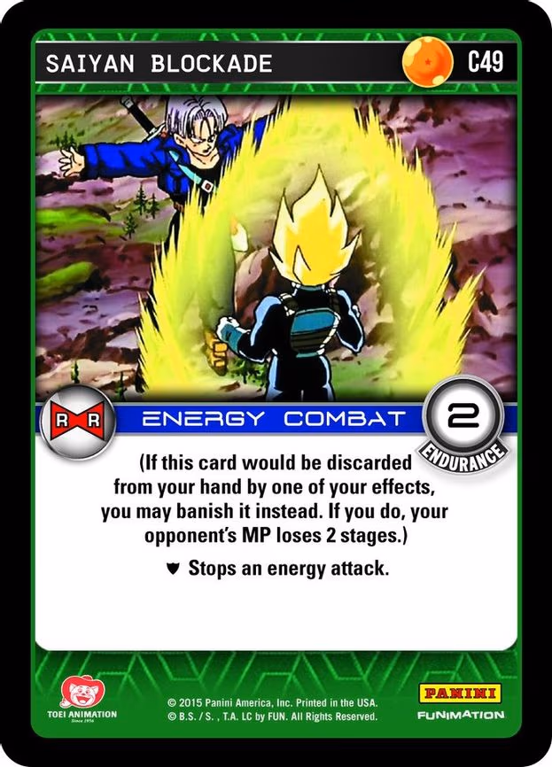 Saiyan Blockade - Common (C49)