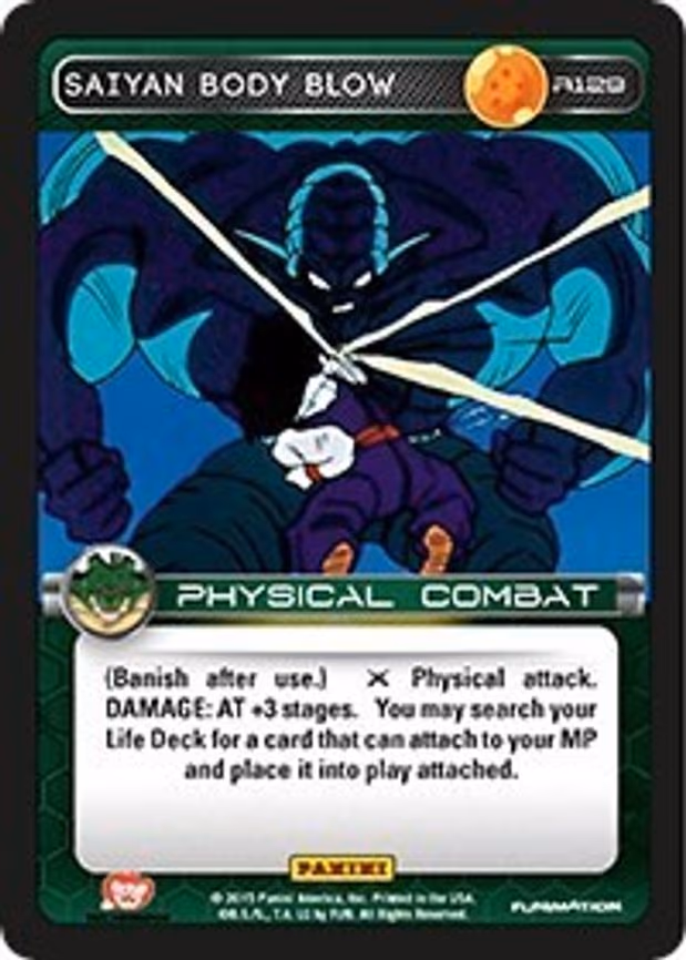 Saiyan Body Blow - Rare (R129)