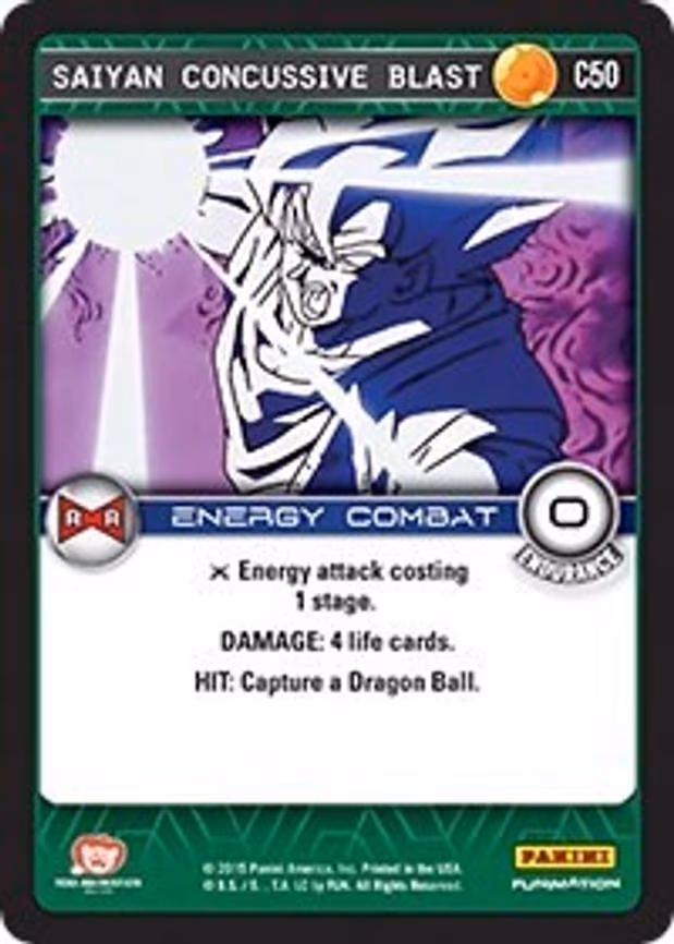 Saiyan Concussive Blast - Common (C50)