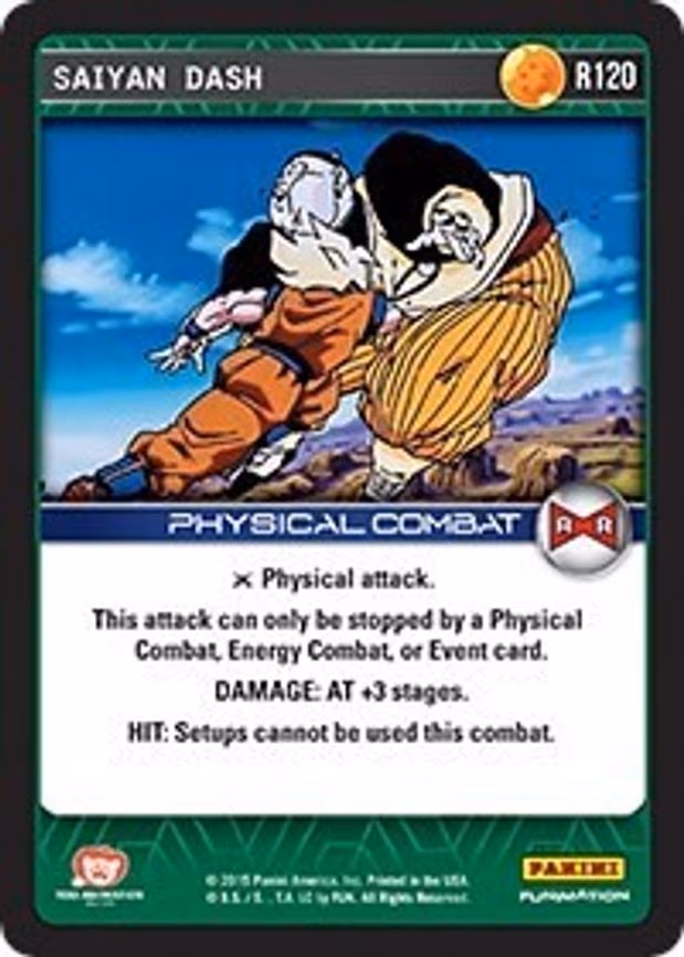 Saiyan Dash - Rare (R120)