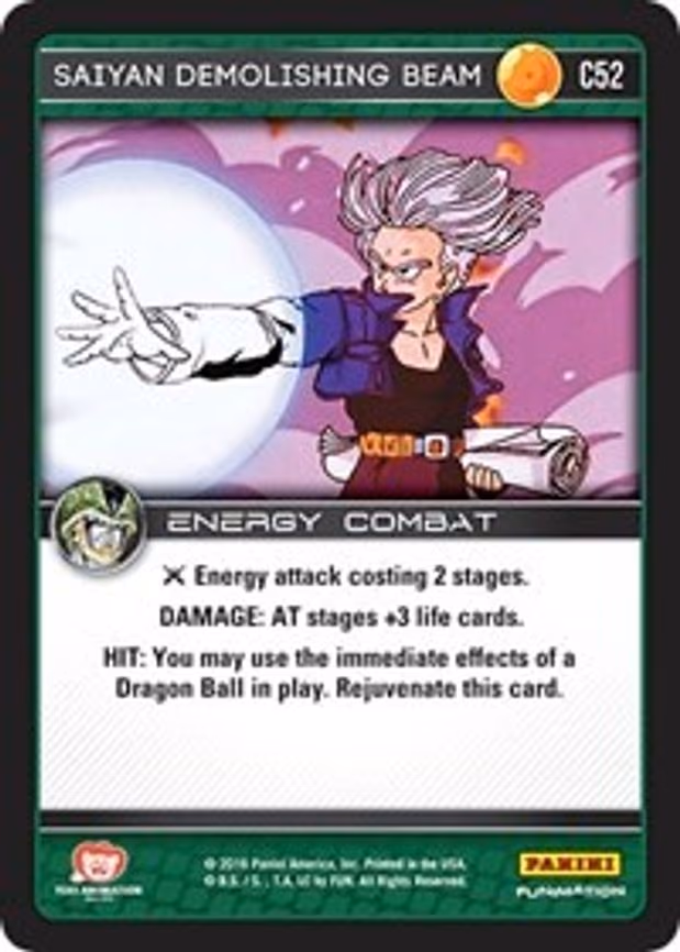 Saiyan Demolishing Beam - Common (C52)