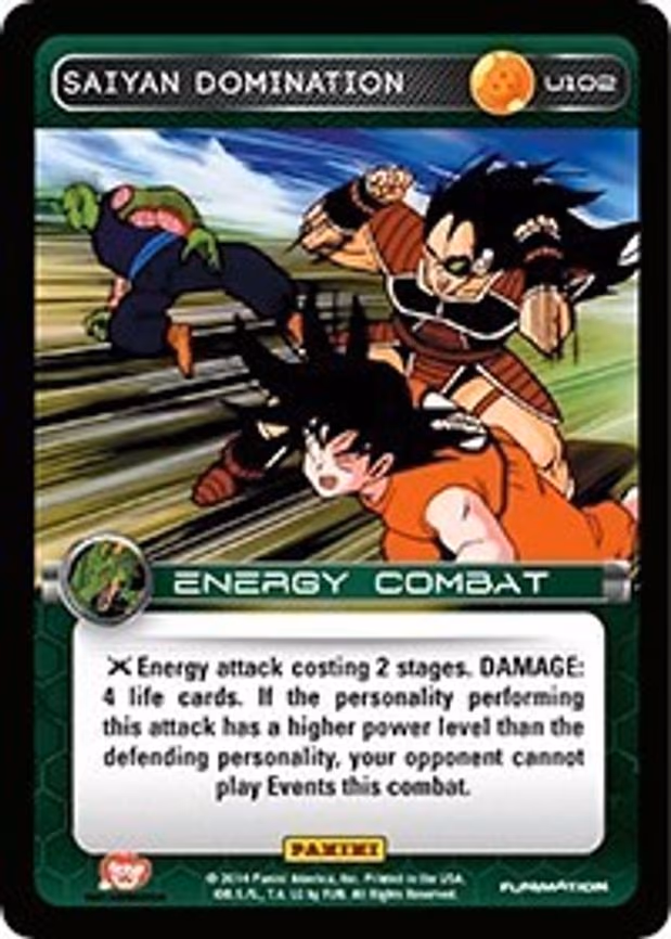 Saiyan Domination - Uncommon (U102)