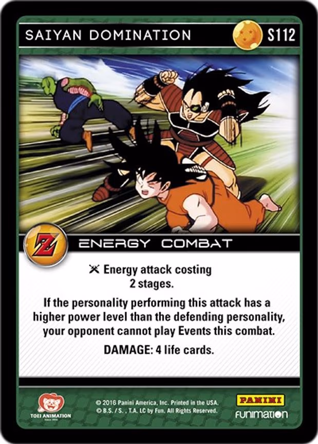 Saiyan Domination - Starter (S112)