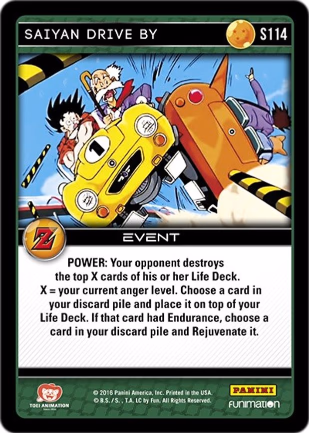 Saiyan Drive By - Starter (S114)
