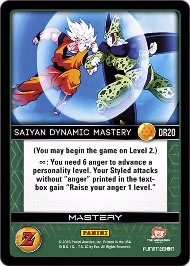 Saiyan Dynamic Mastery