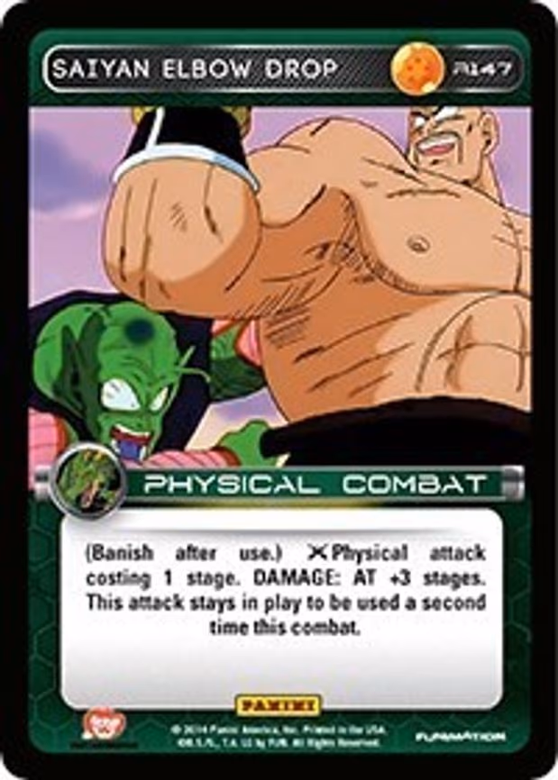 Saiyan Elbow Drop - Rare (R147)