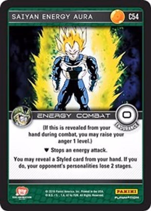 Saiyan Energy Aura - Common (C54)