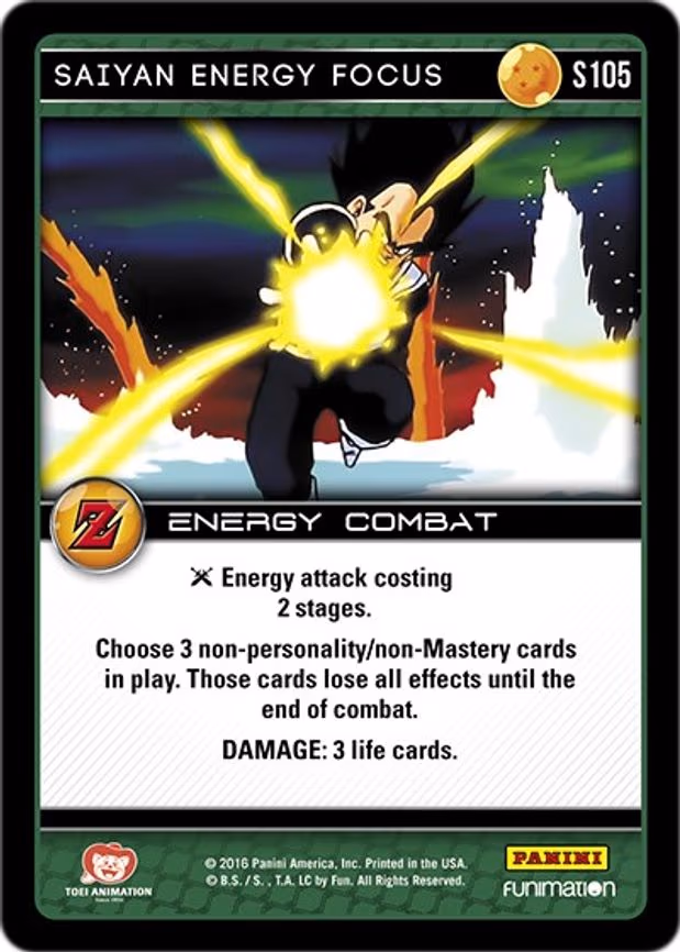 Saiyan Energy Focus - Starter (S105)