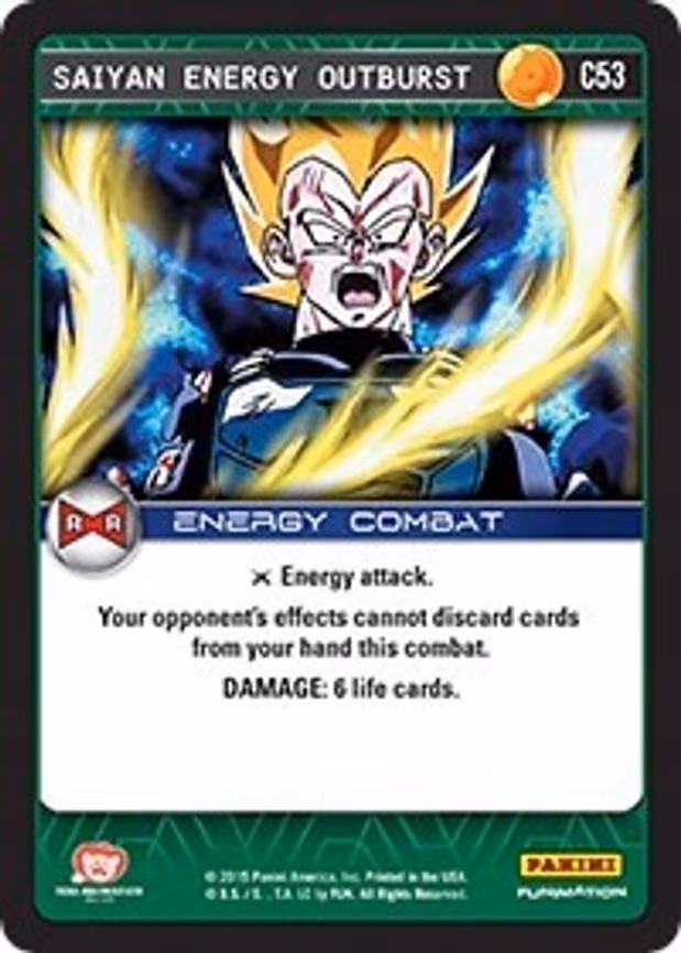 Saiyan Energy Outburst - Common (C53)
